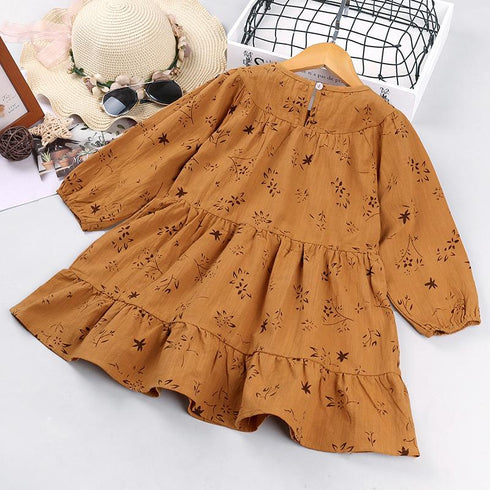 Spring and Autumn Girl Dress
